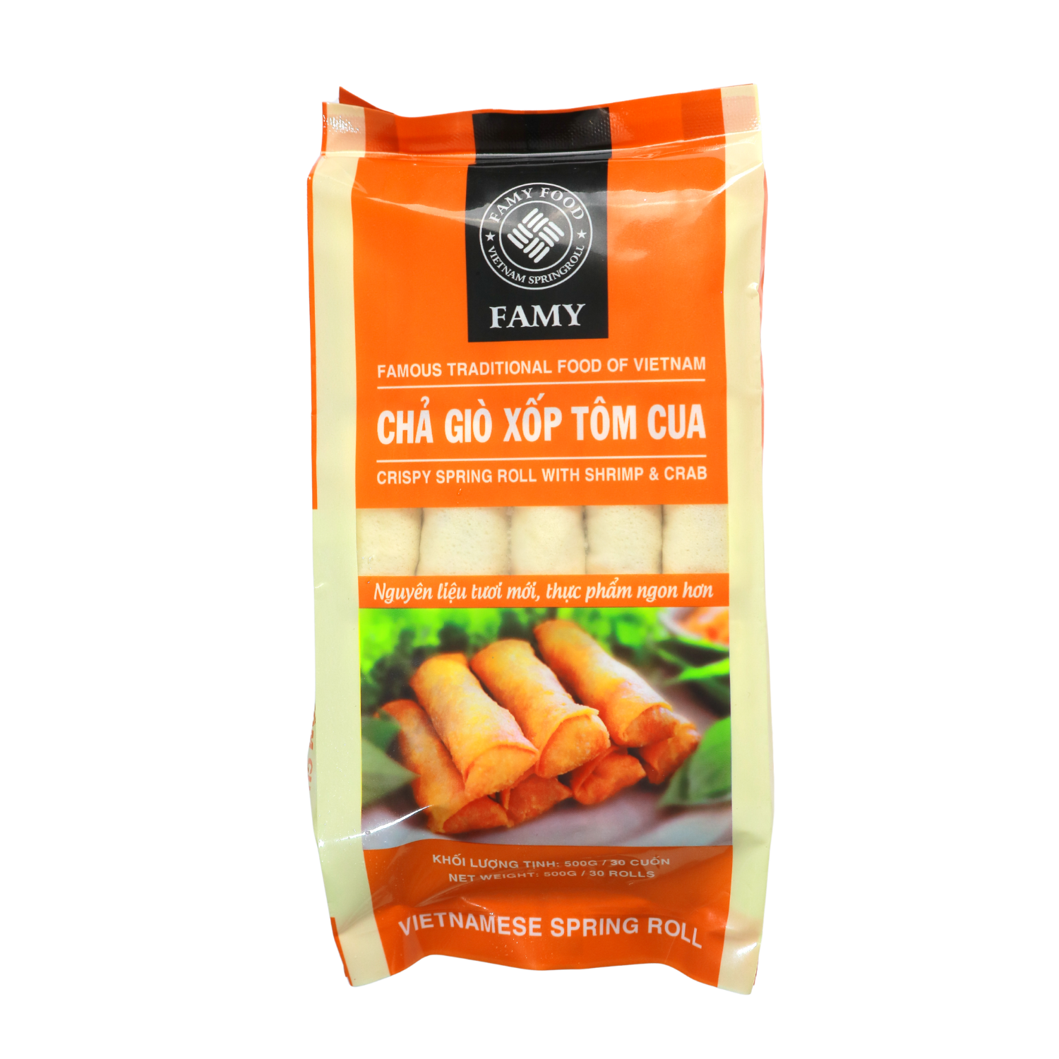 Chả giò xốp tôm cua